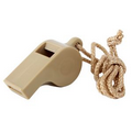 G.I. Style Tan Police Whistle